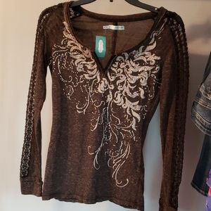 🌷Maurices LS Shirt